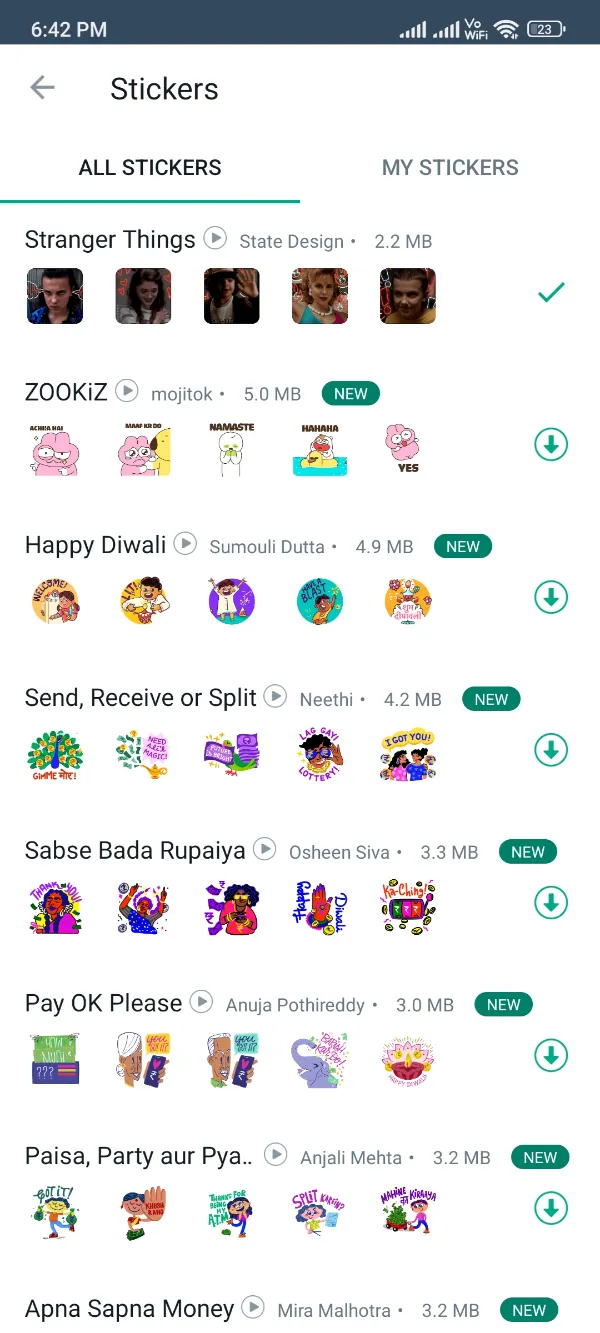 GBStickers Maker App Stickers Packs