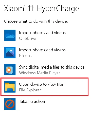 Open Phone Storage GBWhatsApp Pro