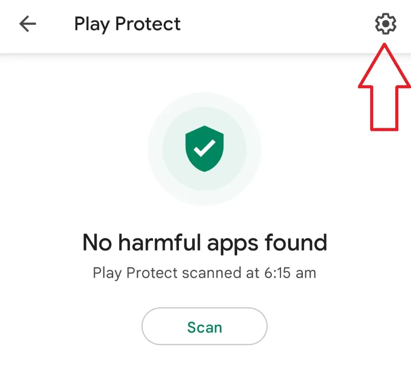 Google Play Protect Settings
