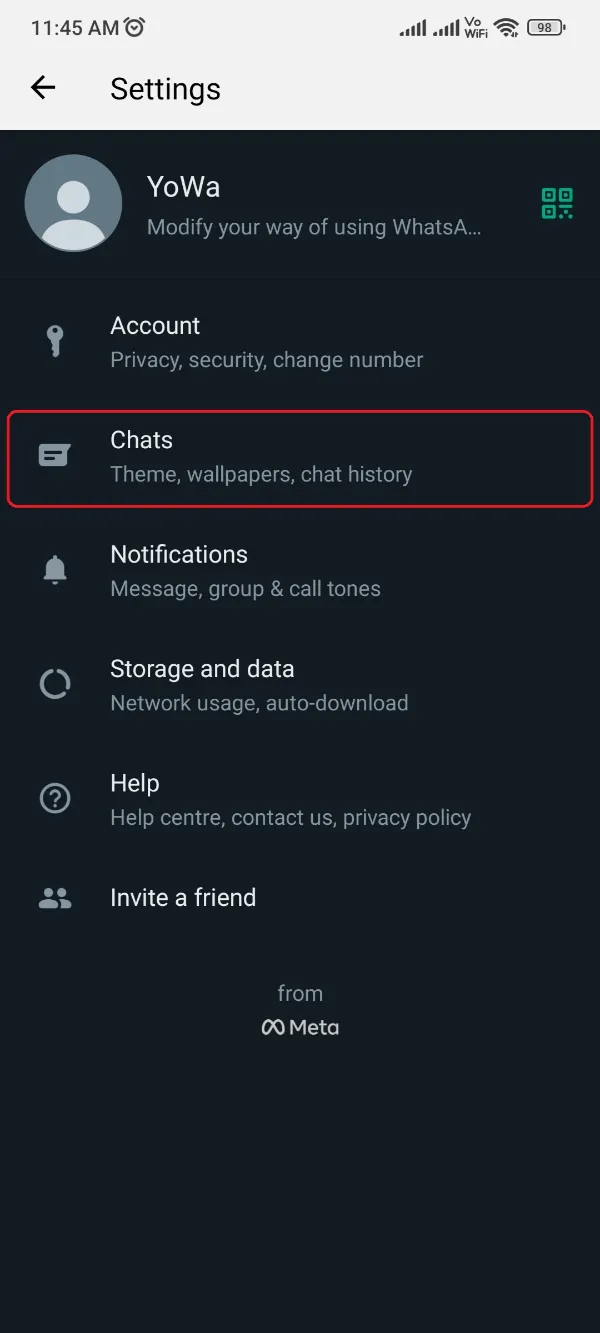 YoWhatsApp Chats