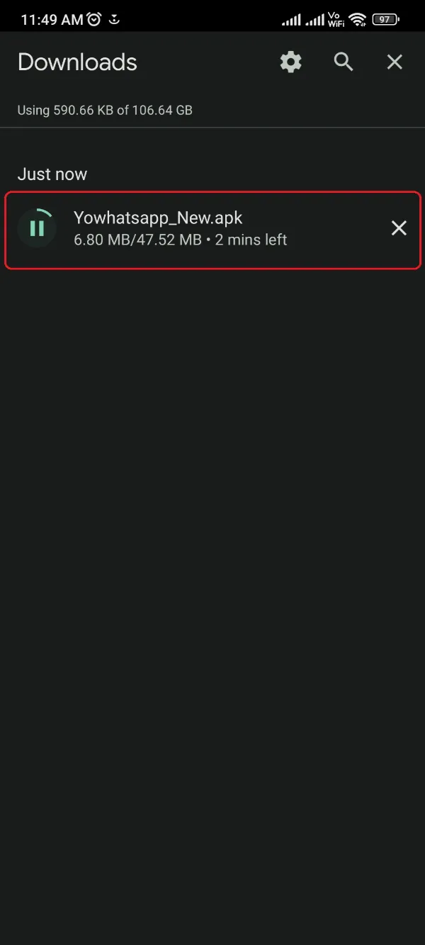 YoWhatsApp Latest Download