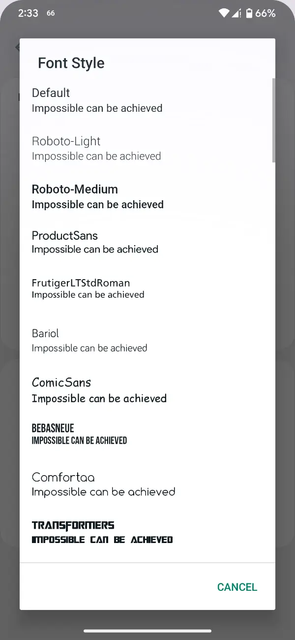 WhatsApp Mod Fonts Customization