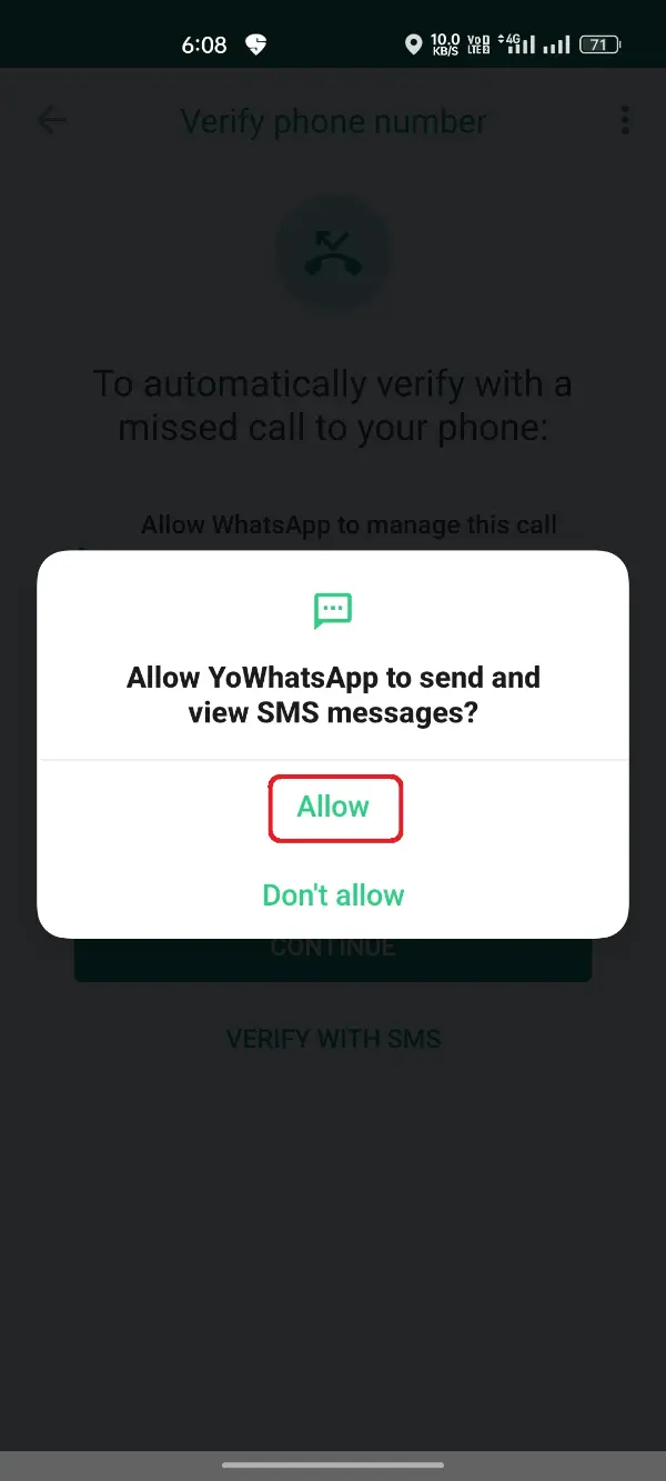 YoWhatsApp APK All Permission