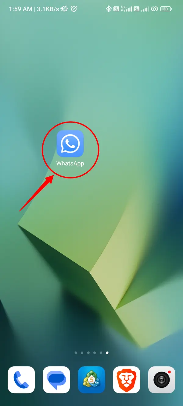 Open WhatsApp Plus App