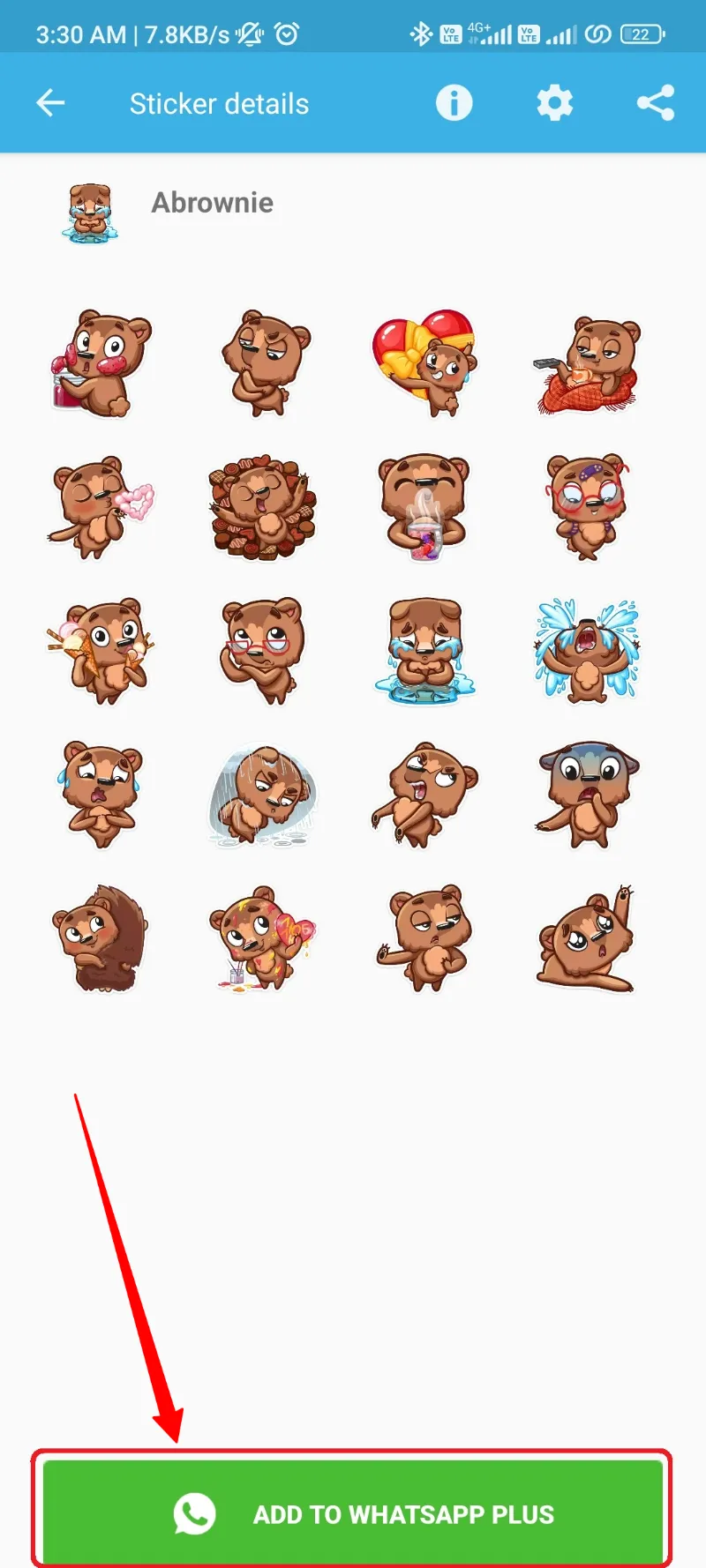 Add Sticker to WhatsApp Plus