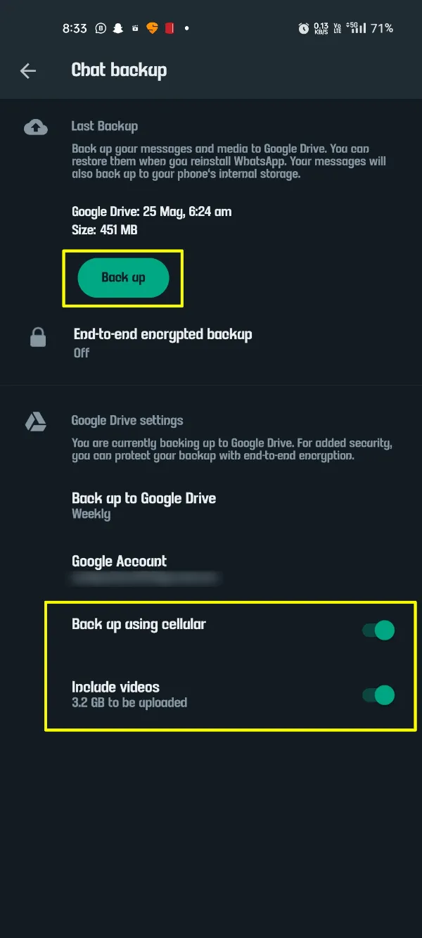 FMWhatsApp Cadangkan Sekarang