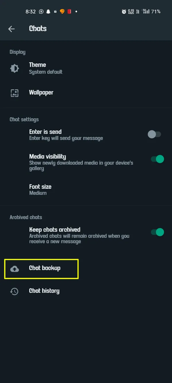 FMWhatsApp Ketuk Cadangan Obrolan