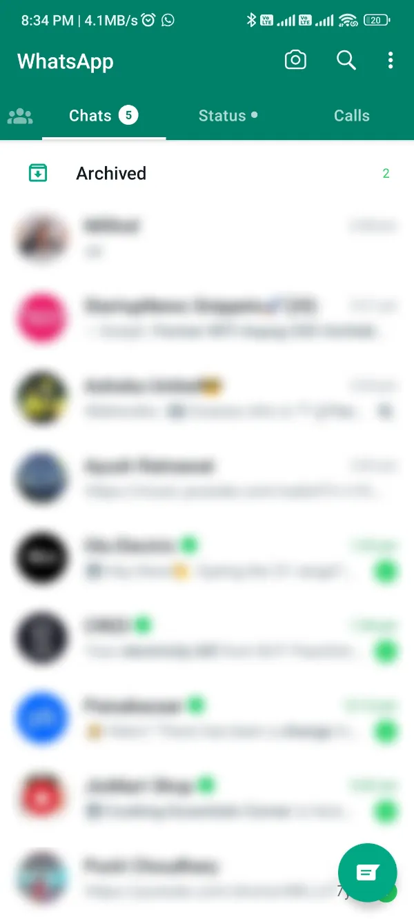 Open Official WhatsApp Messenger